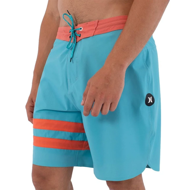 Hurley Mens Boardshort - Phantom Block Party Renegade 18' Board Shorts, Barracuda, 36 EU - Image 1
