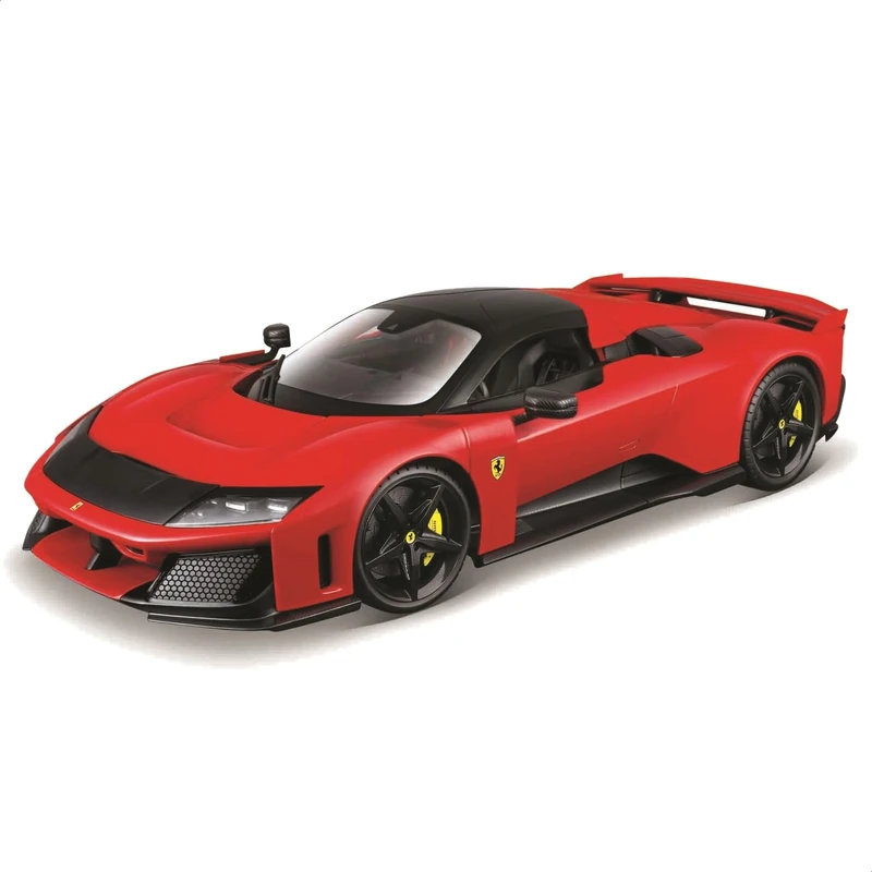 Bburago 1:18 Ferrari Race & Play F80 Die-Cast Model Car - Red