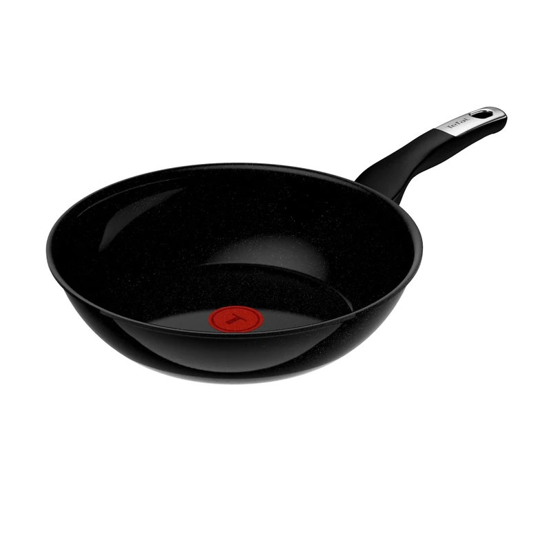 Tefal Explore Ceram Ceramic Wok Pan 28 cm, Scratch-Resistant Ceramic Non-Stick Coating, Induction, 4-5 People G2141902