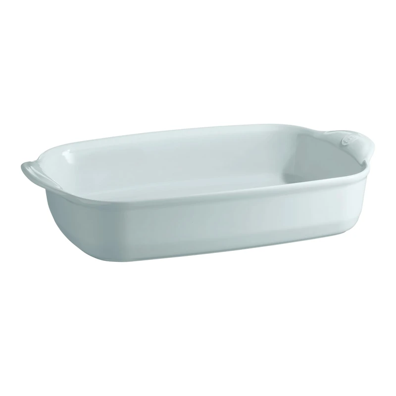 Emile Henry Ultimate Large Rectangular Dish – For 10 to 12 People – High Resistance Ceramic – Homogeneous Cooking and Oven to Table Service – Foam Colour – Made in France - Image 1