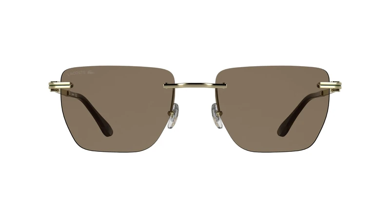 Lacoste L282S Matte gold/brown 55/19/150 MAN Sunglasses