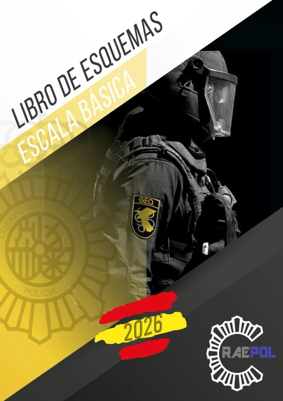 LIBRO DE ESQUEMAS POLICÍA NACIONAL 2026: INGRESO ESCALA BÁSICA