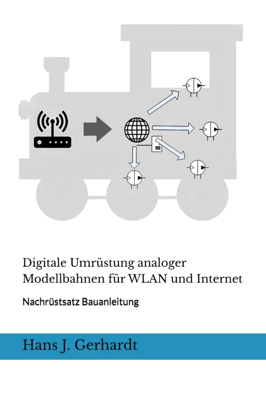 Digitale Umrüstung analoger Modellbahnen für WLAN und Internet: Nachrüstsatz Bauanleitung