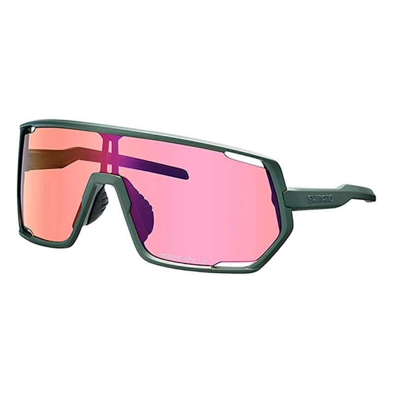 Shimano Gafas Eyewear TCNM2TR - Dark Olive Cycling Eyewear