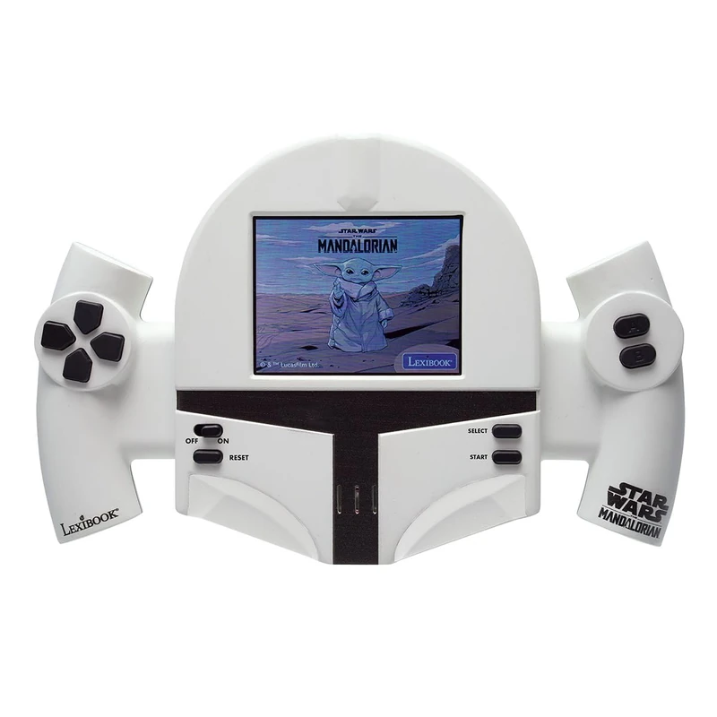 LEXIBOOK, Disney Star Wars, Cyber Arcade Motion® Handheld Console, 50 Games Including 10 Star Wars, Gesture Control, 2.8’’ Color LCD Screen, Adjustable Sound & Brightness, grey, JL3180SWLXB - Image 1