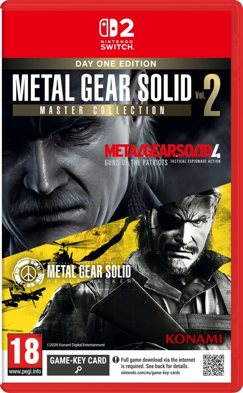 Metal Gear Solid: Master Collection Volume 2 - Day One Edition - Nintendo Switch 2