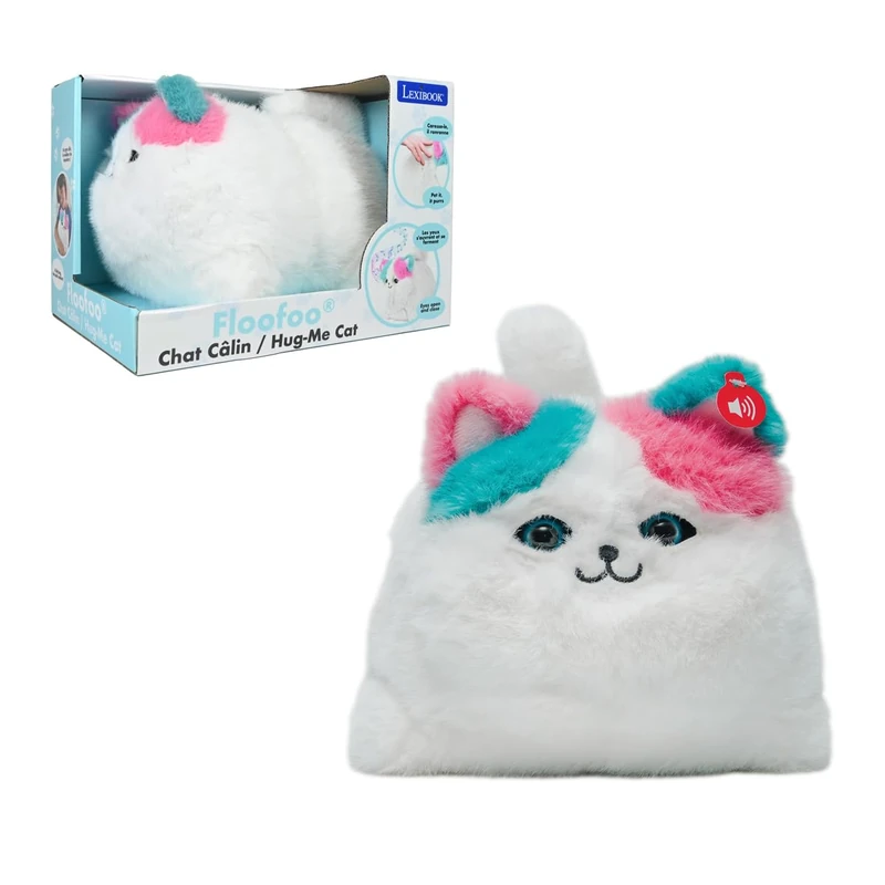 LEXIBOOK, KITP1 Moka – HUG-ME CAT, Where Cuddles Come to Life !, KITP1LXB - Image 1