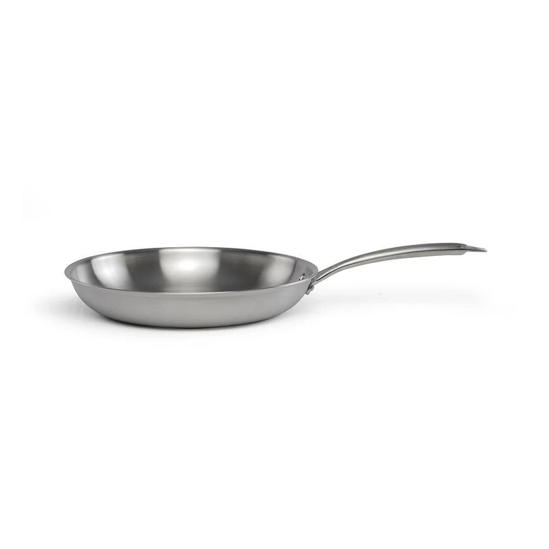 Livoo - Stainless Steel Frying pan 20 cm MEP157 - Brigade Range - triply Stainless Steel - PFAS Free