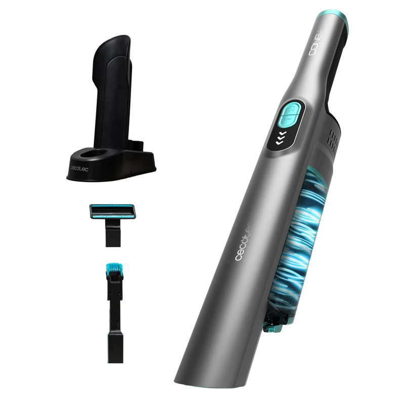 Cecotec Cordless vacuum cleaner Conga Rockstar Micro Essential. handheld vacuum cleaner 90 W, 13 kPa, digital brushless motor, Eco/Turbo, Cyclonic System, up to 40 min battery for quick cleaning