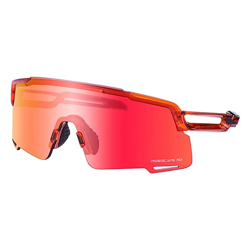 Shimano Gafas Eyewear CE-EQNX5RD - Orange Sapphire Cycling Eyewear - Image 1