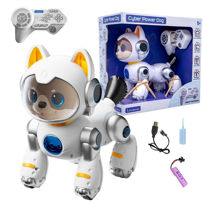 LEXIBOOK Cyber Power Puppy DOG05ENLXB
