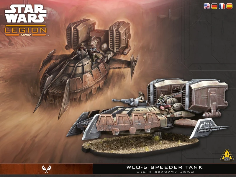 Asmodee | Star Wars: Legion - WL0-5 Speeder Tank | Miniatures Game | Ages 14+ | 2 Players | 90 Minutes Playing Time