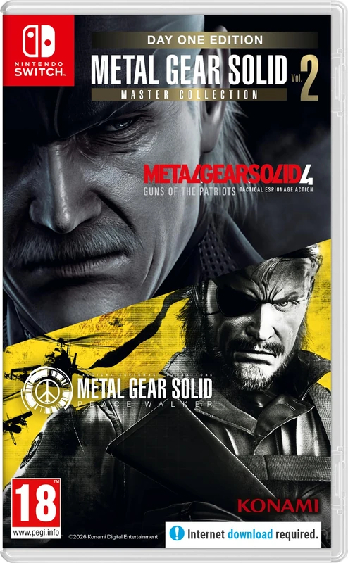 Metal Gear Solid: Master Collection Volume 2 - Day One Edition - Nintendo Switch