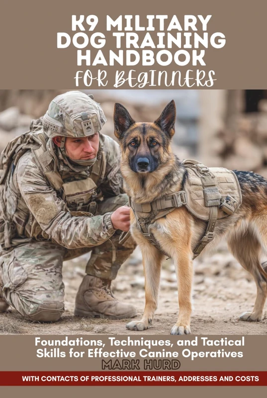 K9 MILITARY DOG TRAINING HANDBOOK FOR BEGINNERS: Foundations, Techniques, and Tactical Skills for Effective Canine Operatives (POSITIVE REINFORCEMENT PET HOME)