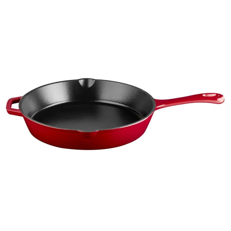 APS 88340 Frying Pan 5 Stars Enamelled Cast Iron Diameter 29 cm 2 litres Suitable for Induction Cookers Without Lid