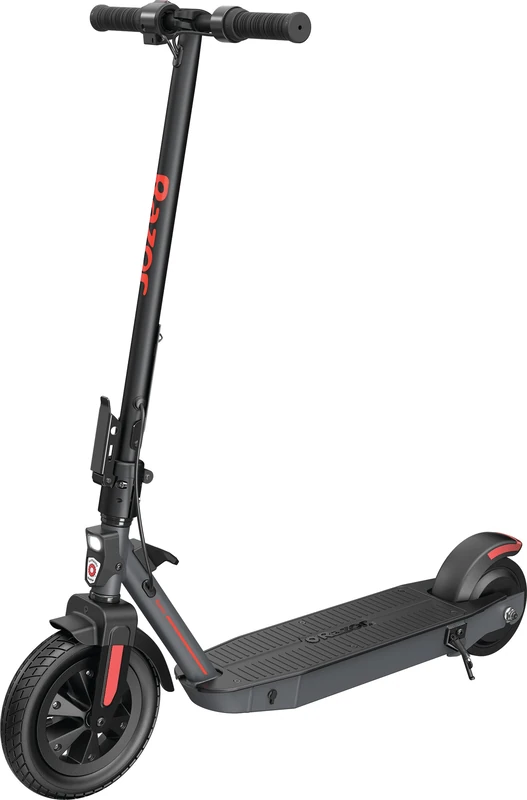 Razor Raven Electric Scooter for Ages 13+, Up to 12 MPH, 170W Kick-to-Start High-Torque Hub Motor, 25.4 cm Front Pneumatic Tyre, Rear-Wheel Drive
