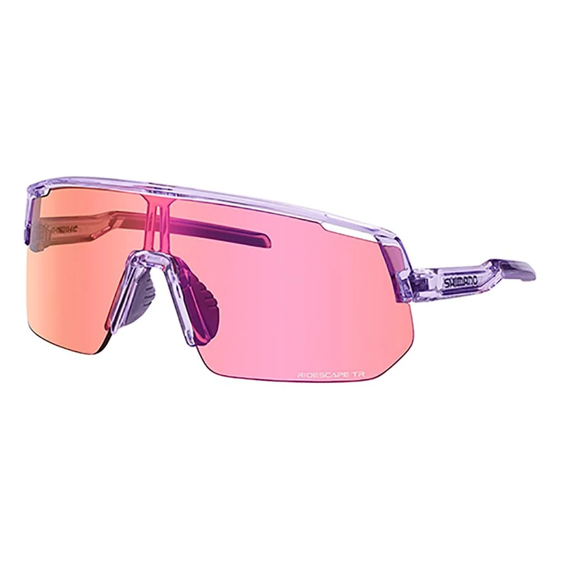 SHIMANO Unisex Technium 2 L Glasses, Transparent Lilac, One Size