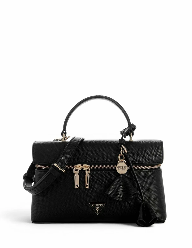 GUESS Mini Crossbody Women Danielle Canister Black