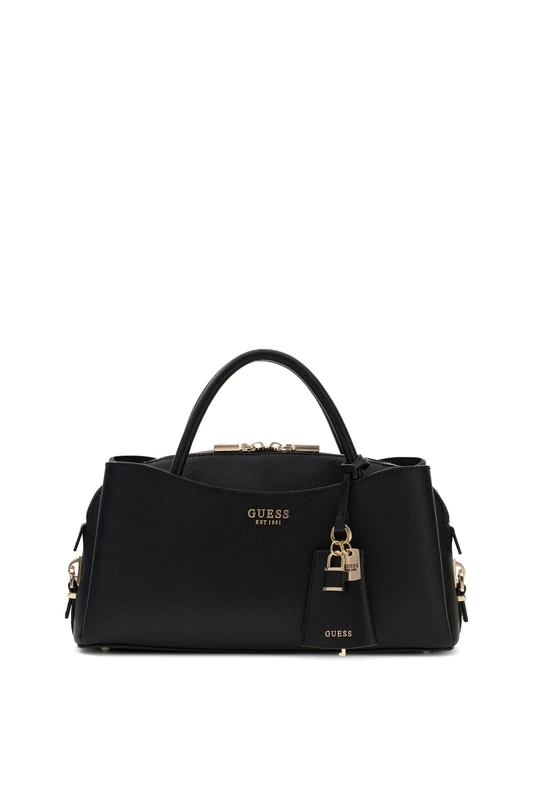 GUESS Danielle Small Satchel Women Black - Satchel Bag