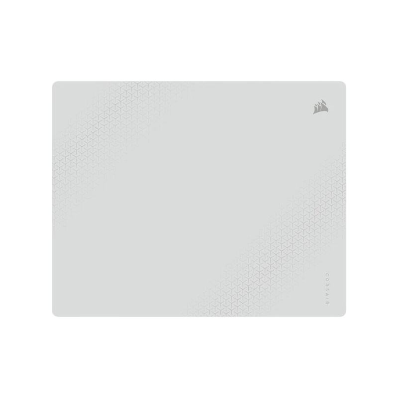 Corsair MM Glass Precision Gaming Mouse Pad – Large (500 x 400mm), Matte Glass Surface, Sound Dampening Coating, Anti-Slip Polyurethane Base – Grey