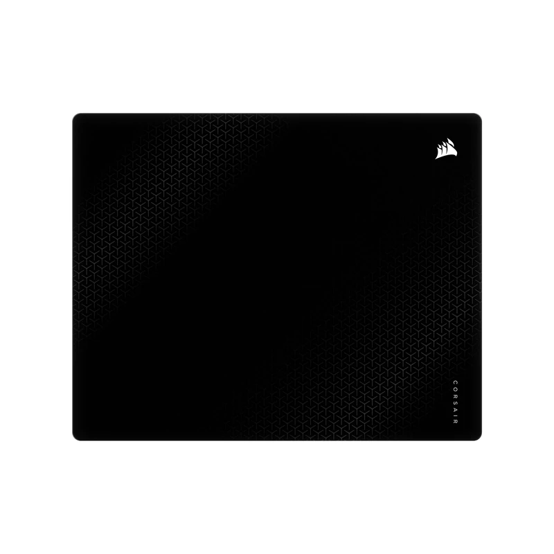 Corsair MM Glass Precision Gaming Mouse Pad – Large (500 x 400mm), Matte Glass Surface, Sound Dampening Coating, Anti-Slip Polyurethane Base – Black