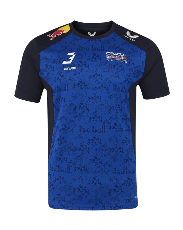 Redbull Racing, Mens, Official T-Shirt Driver, Night Sky/Surf The Web, 4XL