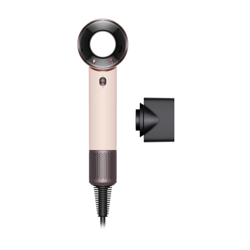 Dyson Supersonic Travel™ Hair Dryer – Compact & Lightweight, Fast Drying, 1220W, Universal Voltage, Intelligent Heat Control, Compatible with Supersonic Attachments, Ceramic Pink/Rose Gold - Image 1