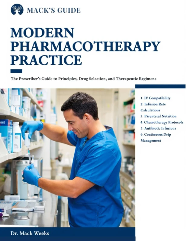 MODERN PHARMACOTHERAPY PRACTICE: The Prescriber’s Guide to Principles, Drug Selection, and Therapeutic Regimens