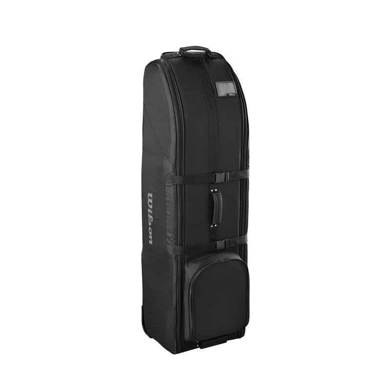 Wilson Padded Travel Cover, With Wheel System and Multiple Storage Pockets, For Effortless Transportation, Colour: Black