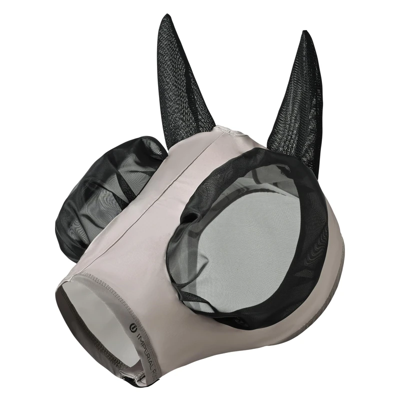 Imperial Riding Trail Ride Fly Mask without Nose Protection, Taupe, Pony - Image 1