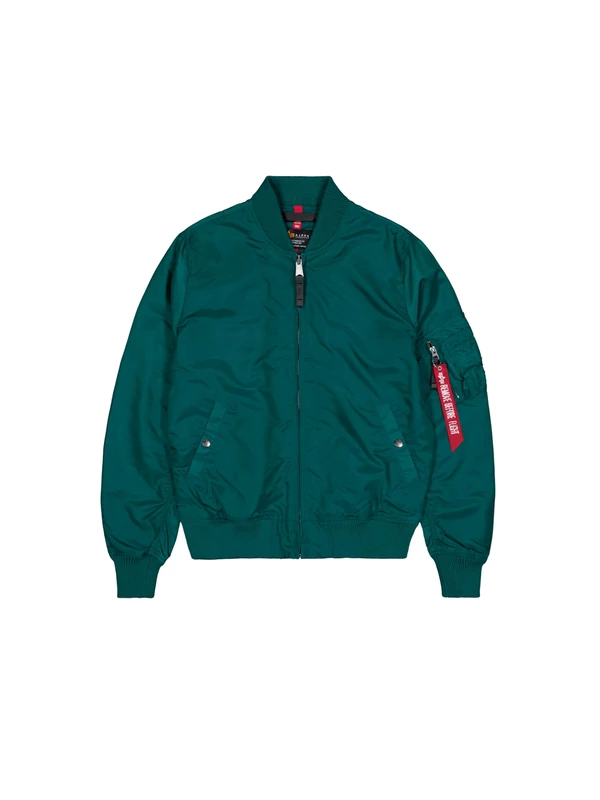 Alpha Industries Men's MA-1 TT Light Bomber Jacket, Force Green, 3XL