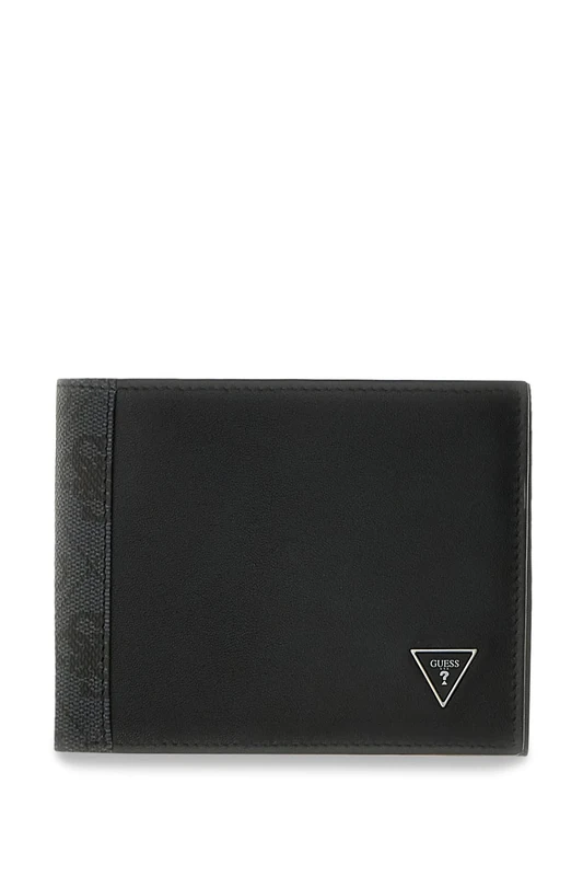GUESS Men's Bifold Wallet Sydney Bifold M Black