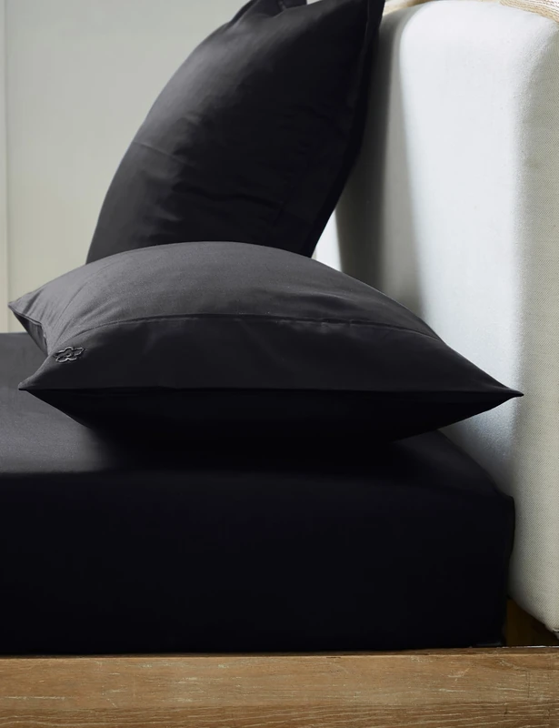Ted Baker Plain Dye Fitted Sheet Black