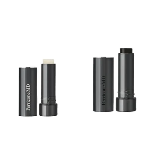 Perricone MD Cold Plasma Plus+ Lip Therapy Duo | Targets 5 Signs of Ageing Lips | Hyaluronic Acid, Peptides & Omegas | Visibly Fuller, Smoother Lips | Fragrance Free | 4.5ml x2