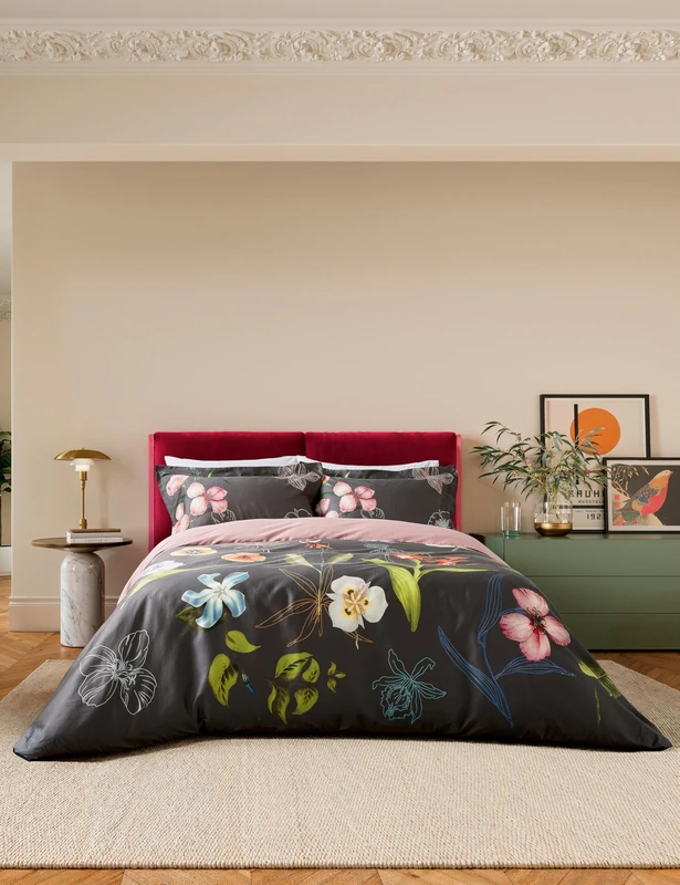 Ted Baker New Hampton Cover Set Charcoal