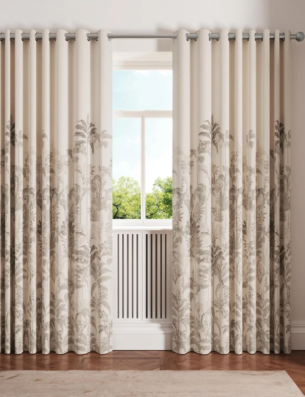 Ted Baker Rhapsody Blackout Lined Curtains Linen
