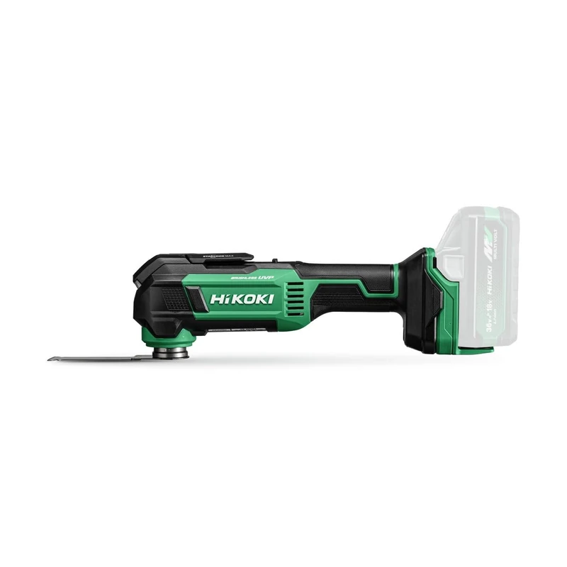 HiKOKI CV18DMAW2Z Low-Vibration 18V Cordless Multitool with brushless Motor and StarlockMax Tool mounting, Body only with case