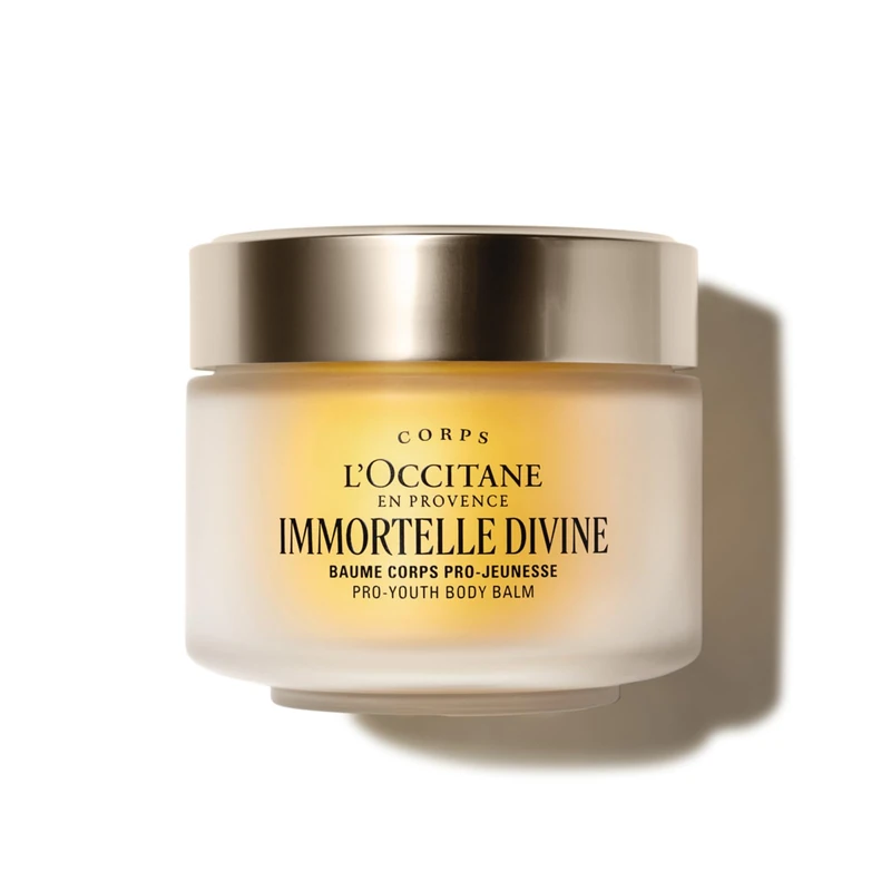 L'OCCITANE - Immortelle Divine Body Balm - 200 ml - Nourishes and reduces the visible signs of aging - Made in France