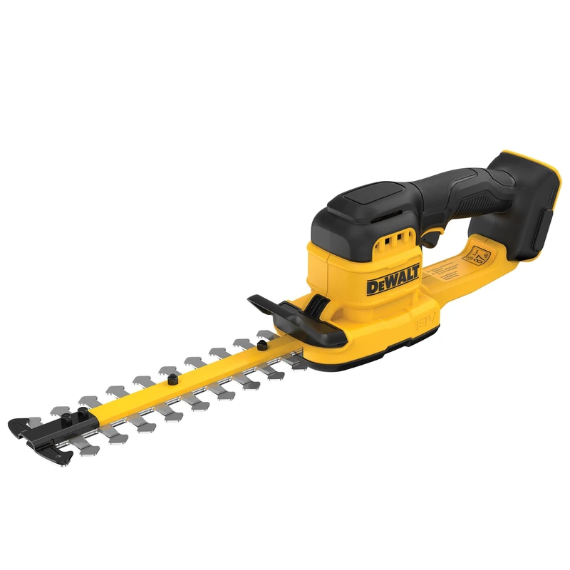 DEWALT 18V XR 20cm Compact Hedge Trimmer with FullCoverage Blade Sheath and Hanging Hook, Tool Only, DCMHT520N-XJ
