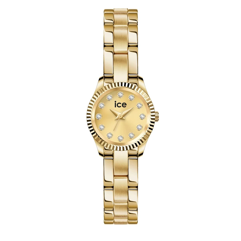 ICE-WATCH - ICE Mimi Gold - Montre Tendance dorée Pour Femme avec Bracelet en Acier inoxydable - 025539 (19mm)