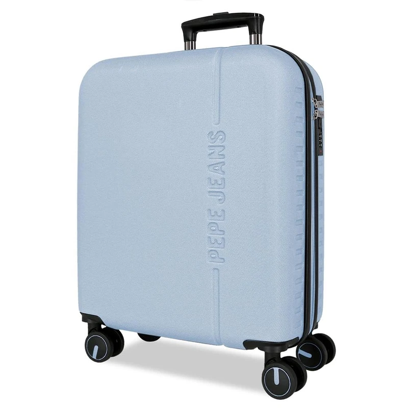 Pepe Jeans Montana Blue Cabin case 40x55x20 cm Rigid ABS Integrated TSA Closure 37 L 3 kg Hand Luggage