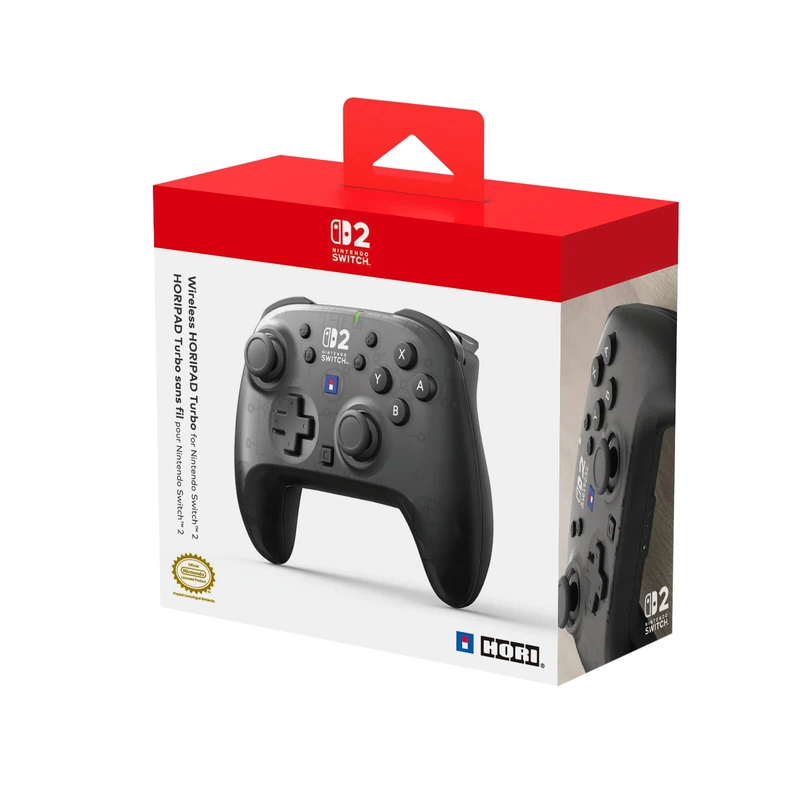 Wireless HORIPAD Turbo for Nintendo Switch 2 (Black)