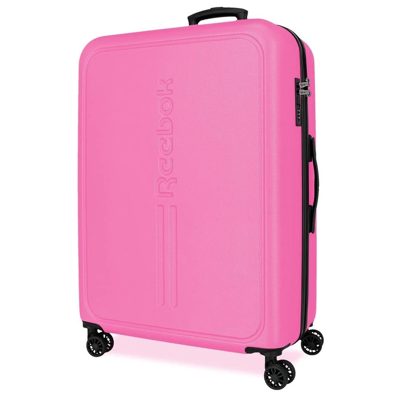 Reebok Valley Medium Suitcase Pink 46x65x25 cm Rigid ABS 56 L 3.16 kgs