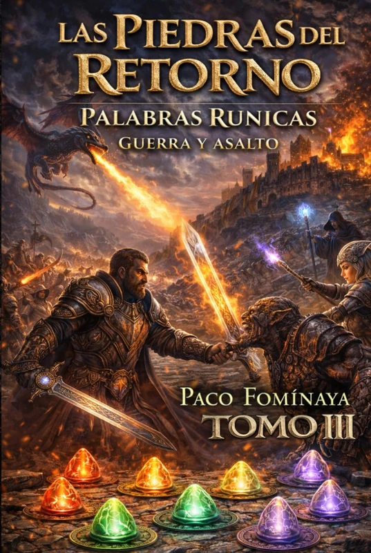 Las Piedras del Retorno – Tomo III - Guerra y Asalto: Enciclopedia Rúnica de La Tierra de Sarión