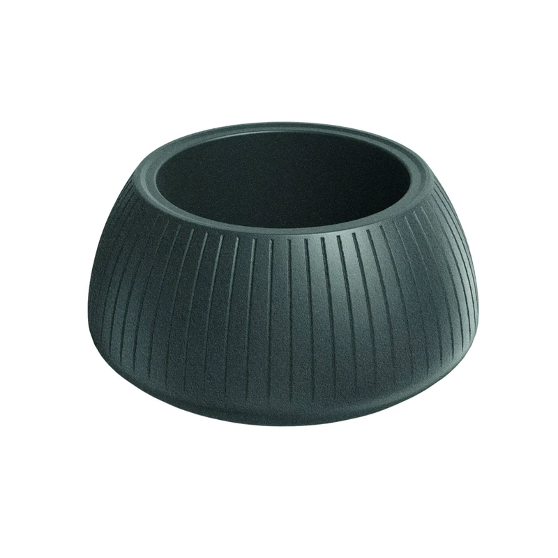 Well Home Rotomolding Pot Coro Bowl Graphite Ø40x20