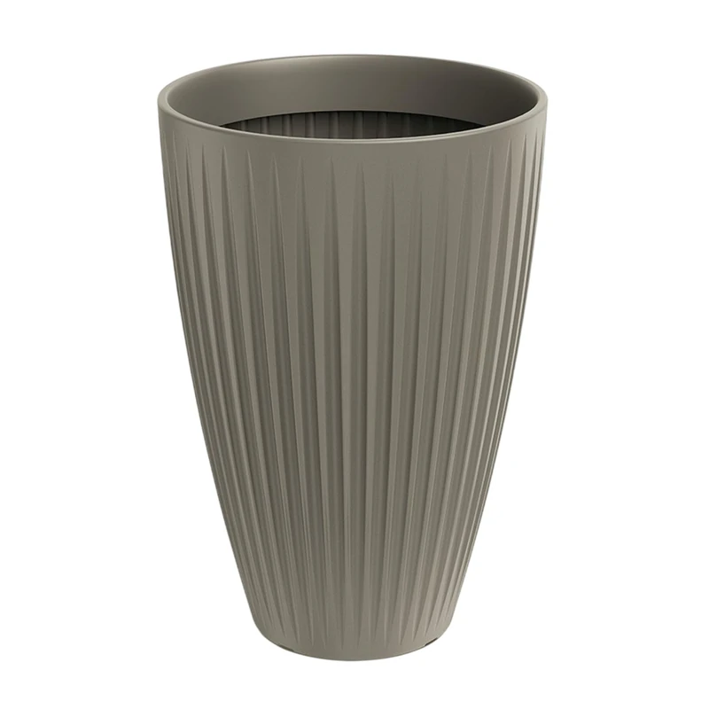Well Home Rotomolding Pot Latia Round High Ø40x58 Mocca - Image 1