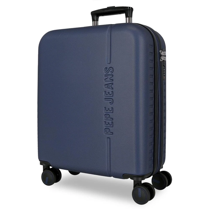 Pepe Jeans Montana Cabin Case Blue 40x55x20 cm Rigid ABS Integrated TSA Closure 37 L 3 kg Extendable Hand Luggage - Image 1