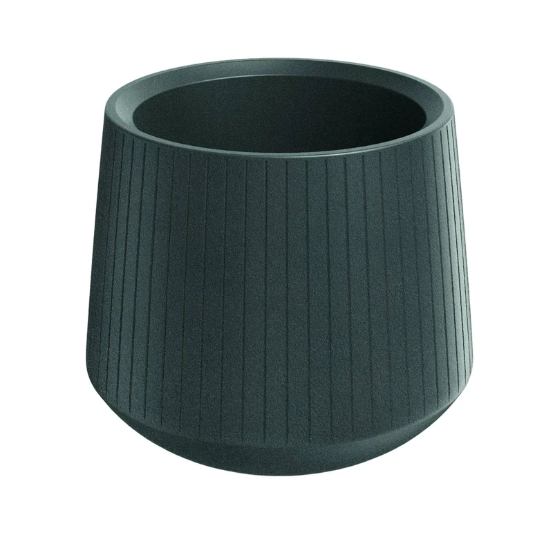 Well Home Rotomolding Pot Coro Bowl Graphite Ø48x42