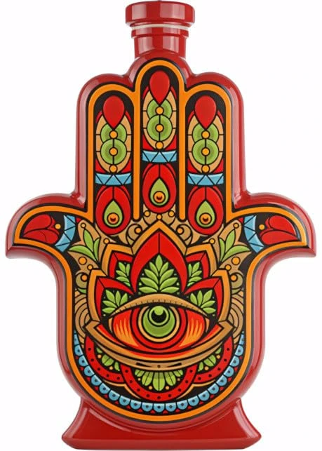 Casa de Hamsa Tequila Reposado – 100% Blue Weber Agave – Oak Aged – Premium Small Batch Mexican Tequila – 40% ABV