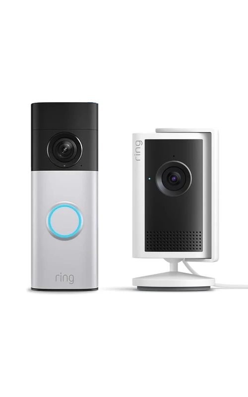 All-new Ring Battery Video Doorbell Plus + Ring Indoor Camera Plus